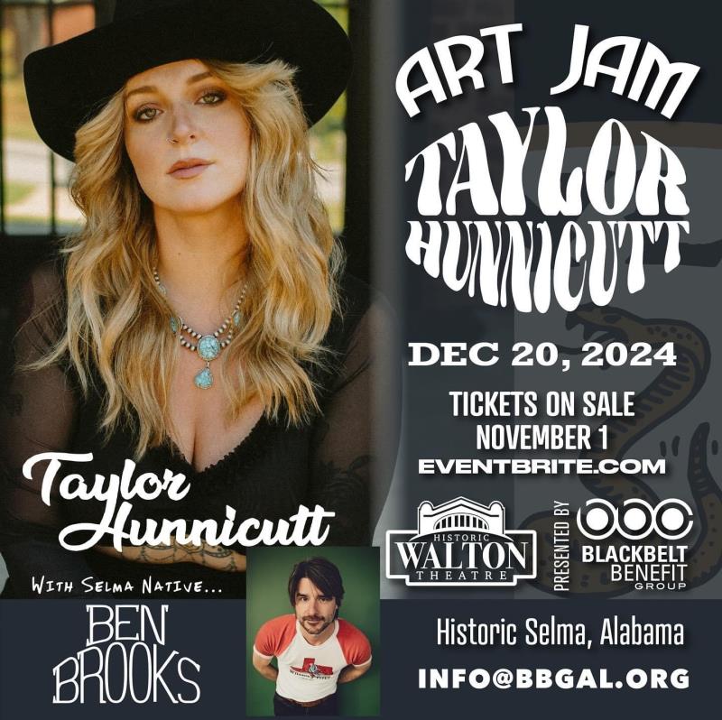 Art Jam- Taylor Hunnicutt with Selma Native Ben Brooks