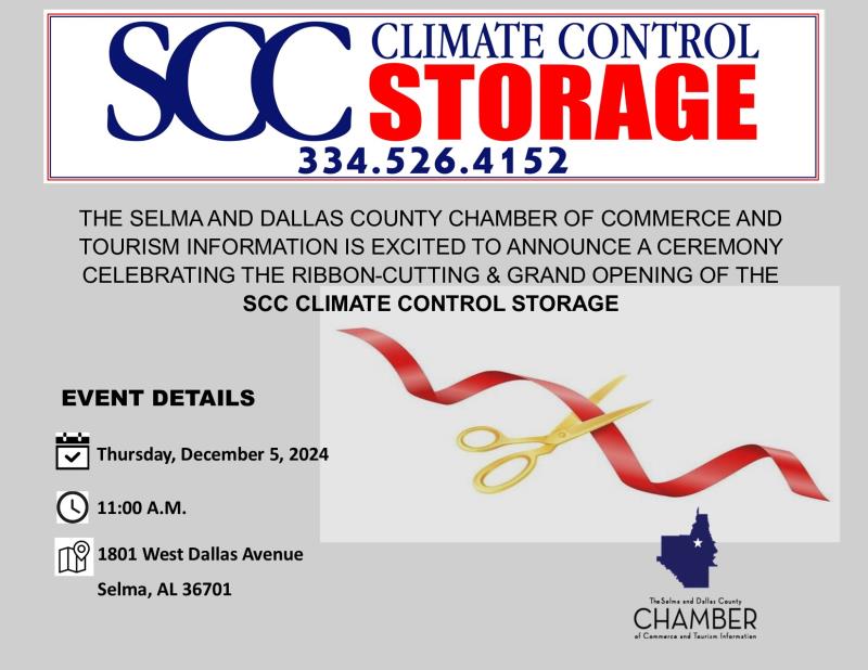 SCC Climate Control Storage Ribbon-Cutting & Grand Opening