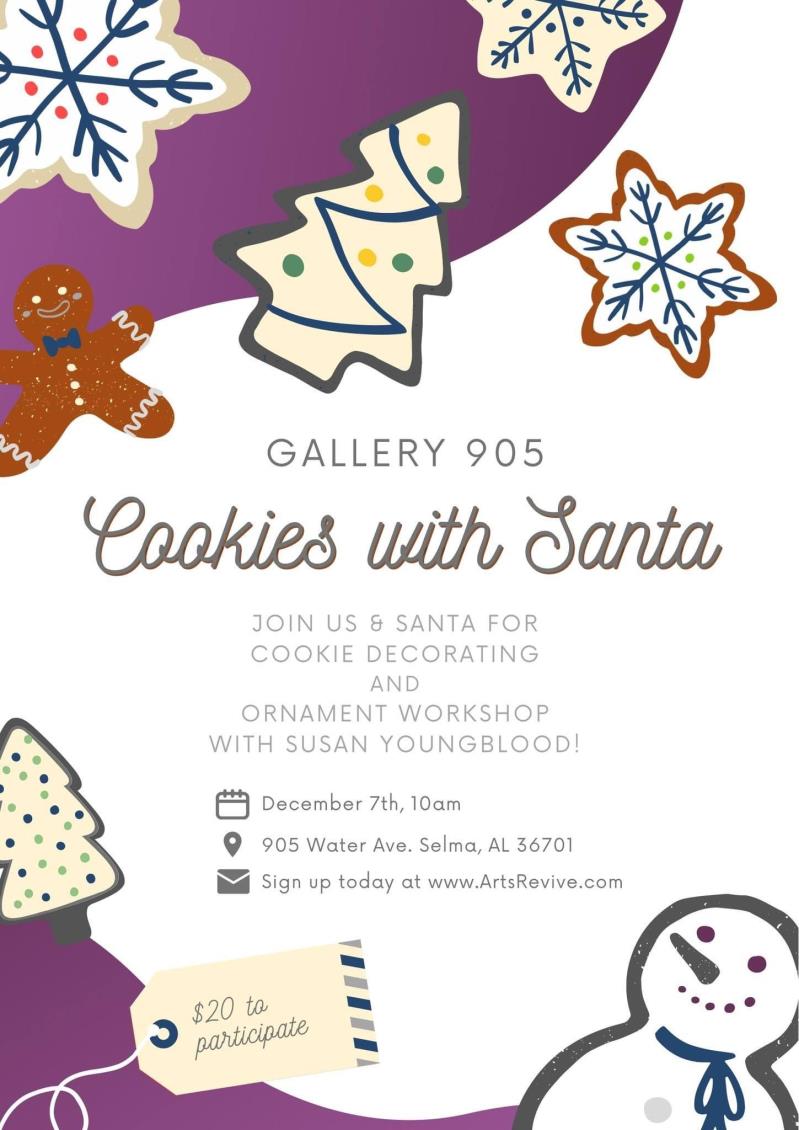 Cookies with Santa