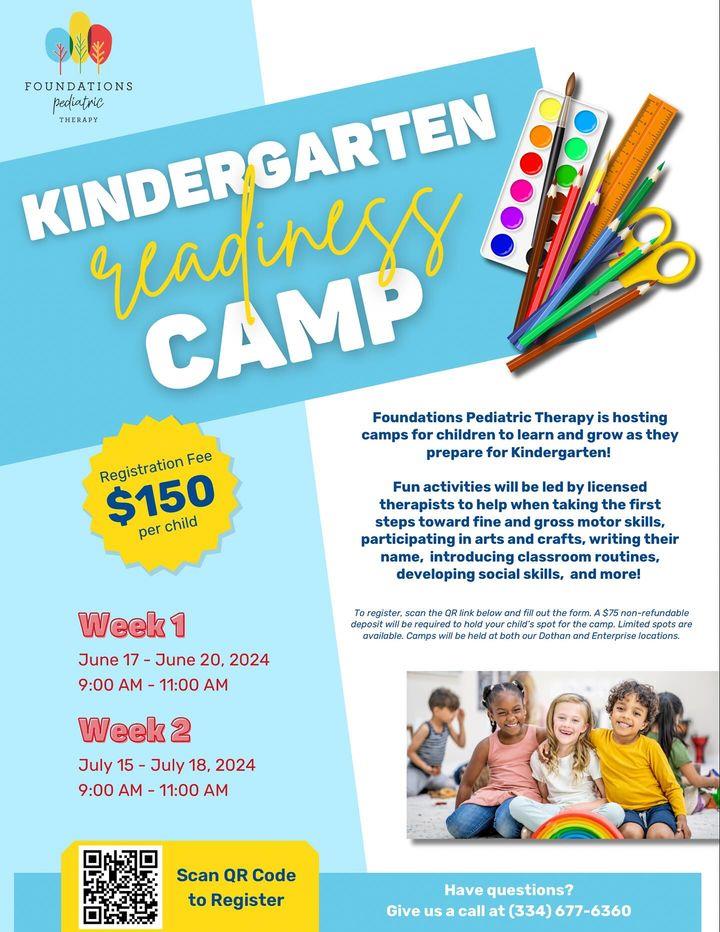 Kindergarten Readiness Camp: Week 1