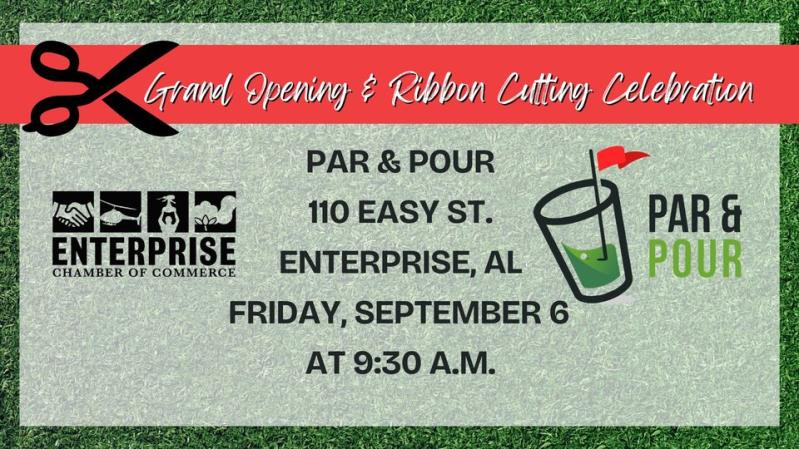 Ribbon Cutting and Grand Opening: Par & Pour